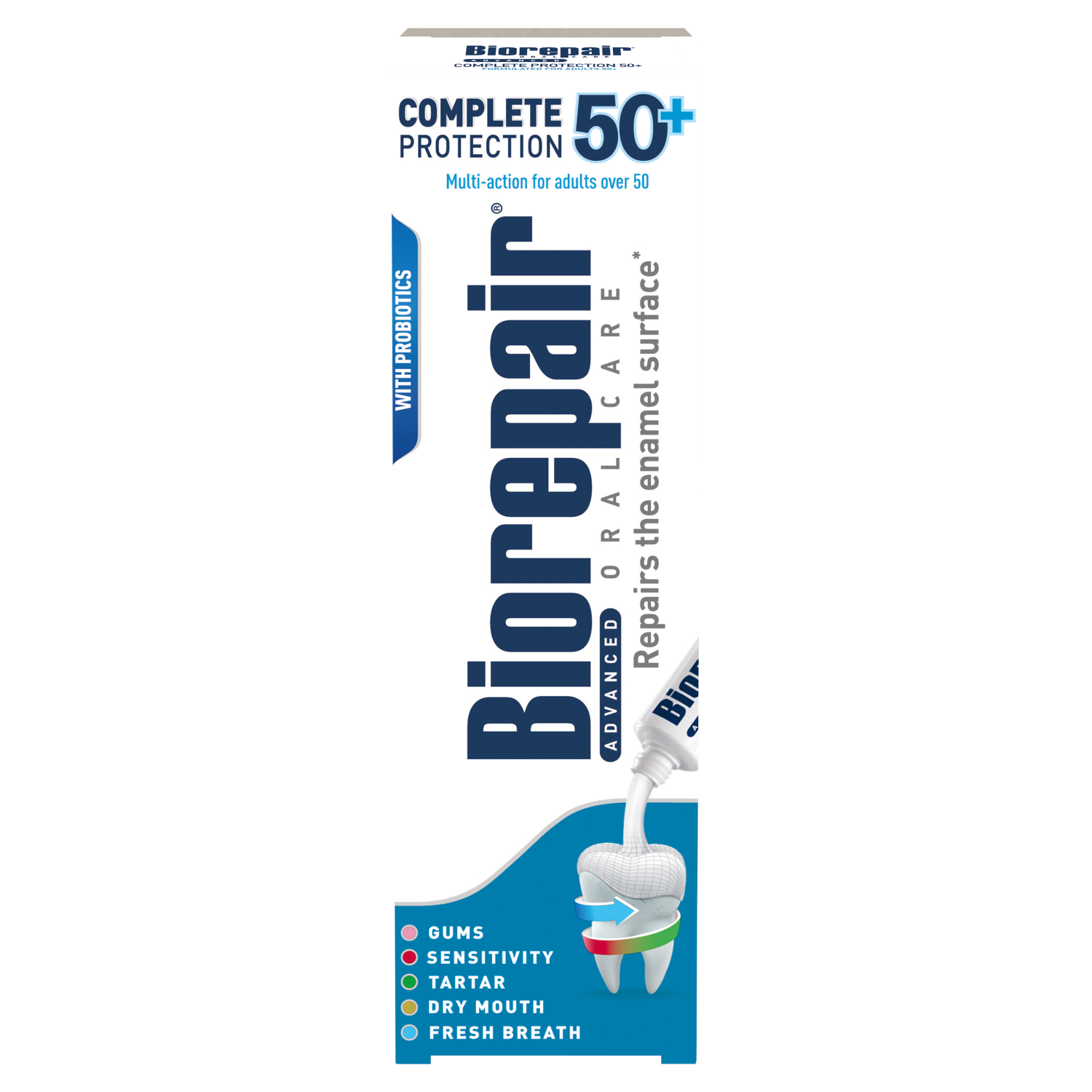 Biorepair Advanced Paste Complete Protection 50+, Zahnpasta, 75 ml
