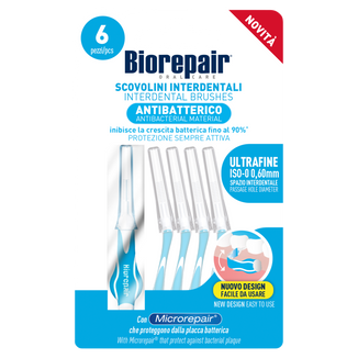 Biorepair, szczoteczki międzyzębowe 0,60 mm, 6 sztuk - zdjęcie produktu