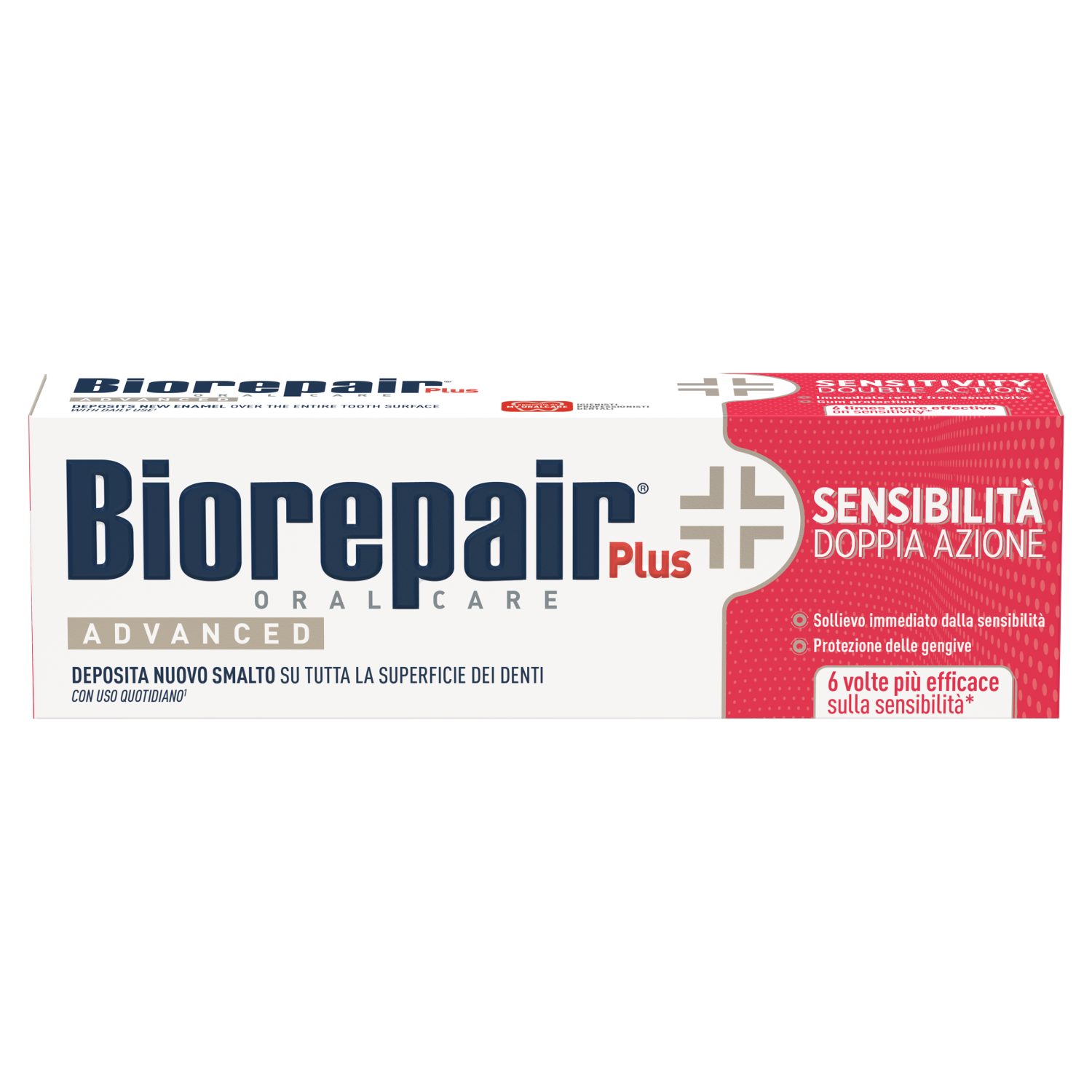 Biorepair Biorepair Plus Advanced Paste Sensitivity Double Action, Zahnpasta, 75 ml — Inhaltsstoffe und Bewertung