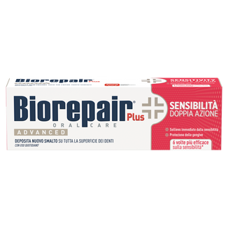 Biorepair Plus Advanced Pasta Sensitivity Double Action, pasta do zębów, 75 ml - zdjęcie produktu