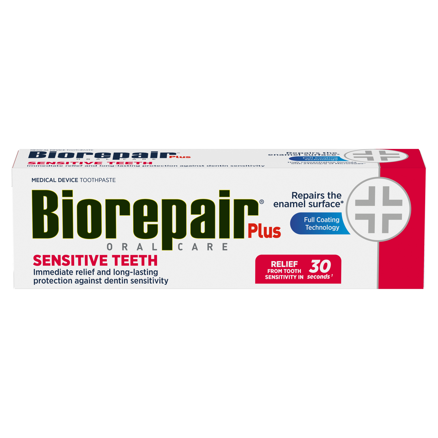 Biorepair Biorepair Plus Sensitive Teeth, Zahnpasta, 75 ml — Inhaltsstoffe und Bewertung