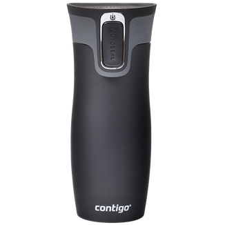 Contigo West Loop 2.0, kubek termiczny, Matte Black Emea, 470 ml - zdjęcie produktu
