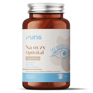 UNS Na Oczy Optivital, 60 kapsułek - zdjęcie produktu