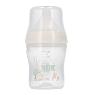 NUK Perfect Match, butelka antykolkowa ze smoczkiem silikonowym, rozmiar S, Owca, od urodzenia, 150 ml NUK Perfect Match, butelka antykolkowa ze smoczkiem silikonowym, rozmiar S, Owca, od urodzenia, 150 ml - zdjęcie produktu