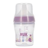 NUK Perfect Match, butelka antykolkowa ze smoczkiem silikonowym, rozmiar S, Hipopotam, od urodzenia, 150 ml - miniaturka zdjęcia produktu
