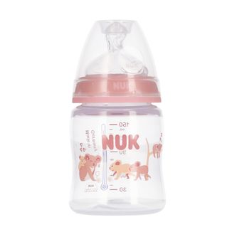 NUK First Choice, butelka antykolkowa ze smoczkiem silikonowym, rozmiar S, Koala, od urodzenia, 150 ml NUK First Choice, butelka antykolkowa ze smoczkiem silikonowym, rozmiar S, Koala, od urodzenia, 150 ml - zdjęcie produktu