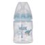 NUK First Choice, butelka antykolkowa ze smoczkiem silikonowym, rozmiar S, Wieloryb, od urodzenia, 150 ml - 1 NUK First Choice, butelka antykolkowa ze smoczkiem silikonowym, rozmiar S, Wieloryb, od urodzenia, 150 ml - miniaturka zdjęcia produktu
