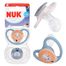 NUK Air, smoczek uspokajający, 0-6 miesięcy, silikonowy, anatomiczny, Lew, 2 sztuki - 1 NUK Air, smoczek uspokajający, 0-6 miesięcy, silikonowy, anatomiczny, Lew, 2 sztuki - miniaturka zdjęcia produktu