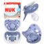 NUK First Choice, smoczek uspokajający Classic Day & Night, 0-6 miesięcy, silikonowy, anatomiczny, 2 sztuki - 1 NUK First Choice, smoczek uspokajający Classic Day & Night, 0-6 miesięcy, silikonowy, anatomiczny, 2 sztuki - miniaturka zdjęcia produktu