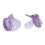 NUK First Choice, smoczek uspokajający Classic Day & Night, 18-36 miesięcy, silikonowy, anatomiczny, 2 sztuki - 2 NUK First Choice, smoczek uspokajający Classic Day & Night, 18-36 miesięcy, silikonowy, anatomiczny, 2 sztuki - miniaturka 2 zdjęcia produktu