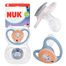 NUK Perfect Match Air Night, smoczek uspokajający, świecący w ciemności, 18-36 miesięcy, silikonowy, anatomiczny, Lew, 2 sztuki - miniaturka  zdjęcia produktu