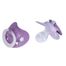 NUK First Choice Classic Day & Night, smoczek uspokajający, 6-18 miesięcy, silikonowy, anatomiczny, 2 sztuki - miniaturka 2 zdjęcia produktu