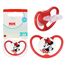 NUK Perfect Match Air, smoczek uspokajający, 0-6 miesięcy, silikonowy, anatomiczny, Minnie, 1 sztuka - 1 NUK Perfect Match Air, smoczek uspokajający, 0-6 miesięcy, silikonowy, anatomiczny, Minnie, 1 sztuka - miniaturka zdjęcia produktu