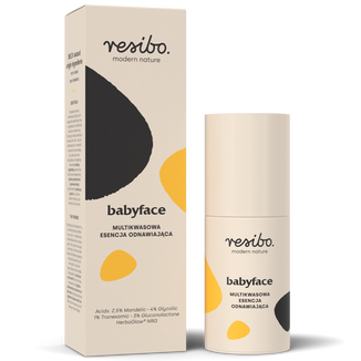 Resibo Babyface, multikwasowa esencja odnawiająca, 30 ml - zdjęcie produktu