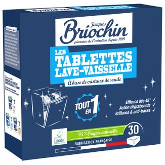 Briochin, tabletki do zmywarki silnie odtłuszczające, 30 sztuk - zdjęcie produktu