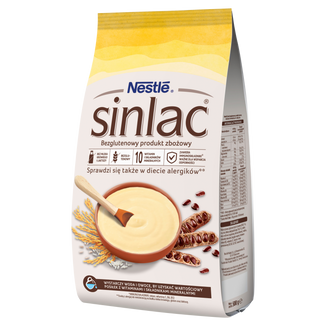 Nestle Sinlac, bezglutenowy produkt zbożowy, po 3 roku życia, 500 g Nestle Sinlac, bezglutenowy produkt zbożowy, po 3 roku życia, 500 g - zdjęcie produktu