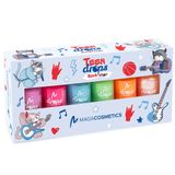 Maga Cosmetics Teen Drops, zestaw lakierów do paznokci, Rockstar V.03, 6 x 6 ml - miniaturka zdjęcia produktu