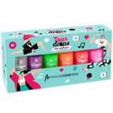 Maga Cosmetics Teen Drops, zestaw lakierów do paznokci, Tik Tok Star V.01, 6 x 6 ml - miniaturka zdjęcia produktu