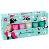 Maga Cosmetics Teen Drops, zestaw lakierów do paznokci, Tik Tok Star V.02, 6 x 6 ml - miniaturka zdjęcia produktu