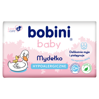 Bobini Baby, mydło w kostce dla niemowląt od 1 dnia życia i dzieci, 90 g - zdjęcie produktu