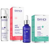 Zestaw Bandi Medical Expert Anti Aging, krem przeciwzmarszczkowy, SPF 50, 50 ml + peeling kwasowy antytrądzikowy, 30 ml - miniaturka zdjęcia produktu