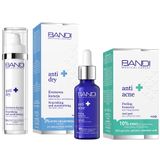 Zestaw Bandi Anti-Dry, kremowa kuracja nawilżająco-naprawcza, 50 ml + peeling kwasowy antytrądzikowy, 30 ml - miniaturka zdjęcia produktu