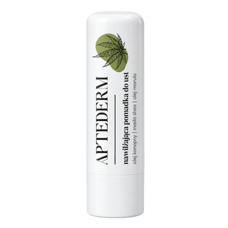 Aptederm, nawilżająca pomadka do ust, 4,8 g - zdjęcie produktu