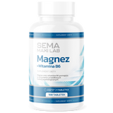 SEMA Maxi Lab Magnez + Witamina B6, 100 tabletek - miniaturka zdjęcia produktu