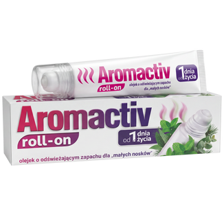 Aromactiv Roll-on, olejek o odświeżającym zapachu, od 1 dnia życia, 10 ml - zdjęcie produktu