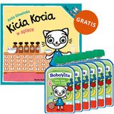 Zestaw BoboVita Kicia Kocia Mus w tubce, jagody, jabłko, banan, 6 x 100 g + Kicia Kocia w aptece, książeczka dla dzieci gratis - miniaturka zdjęcia produktu
