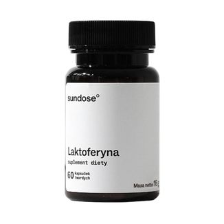 Sundose Laktoferyna, 60 kapsułek - zdjęcie produktu