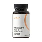 Sundose Witamina D3 4000 IU, 120 kapsułek - miniaturka zdjęcia produktu