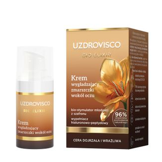 Uzdrovisco Bio Elixir, krem wygładzający zmarszczki wokół oczu, 15 ml - zdjęcie produktu