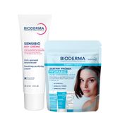 Zestaw Bioderma Sensibio DS+, krem przeciw podrażnieniom, skóra wrażliwa, 40 ml + mini produkty Bioderma Hydrabio Odkryj i Testuj - miniaturka zdjęcia produktu