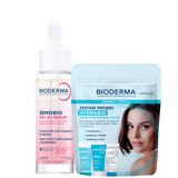 Zestaw Bioderma Sensibio AR+, serum o podwójnym działaniu redukujące zaczerwienienia, 30 ml + mini produkty Bioderma Hydrabio Odkryj i Testuj - miniaturka zdjęcia produktu