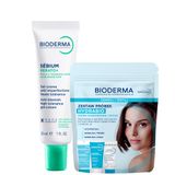 Zestaw Bioderma Sebium Kerato+, żel-krem przeciw niedoskonałościom do cery trądzikowej, 30 ml + mini produkty Bioderma Hydrabio Odkryj i Testuj - miniaturka zdjęcia produktu