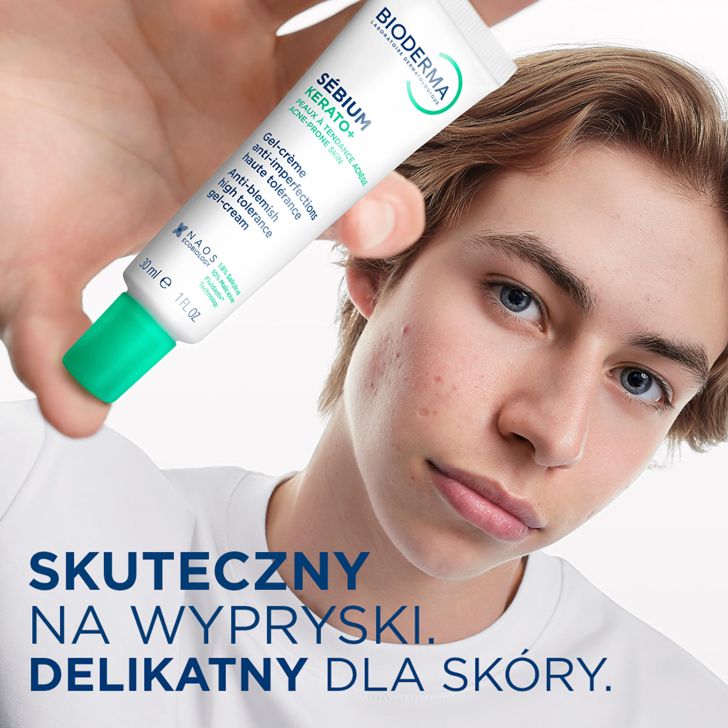 Набор Bioderma: гель-крем Sebium Kerato+ против несовершенств 30 мл и миниатюры Hydrabio — фото 7
