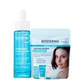 Zestaw Bioderma Hydrabio Hyalu+, nawilżające serum przeciwzmarszczkowe, 30 ml + mini produkty Bioderma Hydrabio Odkryj i Testuj - miniaturka zdjęcia produktu