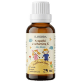 Hebda Kropelki z witaminą C dla dzieci, 25 ml - miniaturka zdjęcia produktu