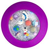 Jellystone Peekaboo Bag, sensoryczny dysk z figurkami, A-Ku-Ku!, farma, po 18 miesiącu, 1 sztuka - miniaturka zdjęcia produktu