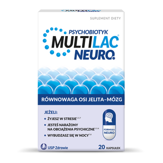 Multilac Neuro, 20 kapsułek - zdjęcie produktu