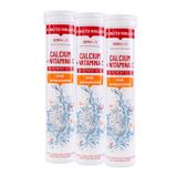Zestaw SEMA Lab Calcium + Witamina C, smak pomarańczowy, 3 x 20 tabletek musujących - miniaturka zdjęcia produktu