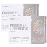 Zestaw SEMA Lab Probiotyk + Prebiotyk, 2 x 20 kapsułek - miniaturka zdjęcia produktu