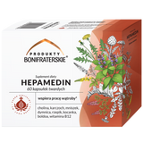 Produkty Bonifraterskie Hepamedin, 60 kapsułek - miniaturka zdjęcia produktu