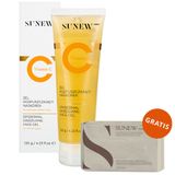SunewMed+ Vitamin C, żel do twarzy rozpuszczający martwy naskórek, 120 g + chusteczki do demakijażu, 8 sztuk gratis - miniaturka zdjęcia produktu