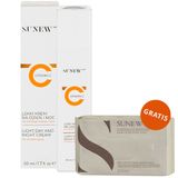 SunewMed+ Vitamin C, lekki krem do twarzy z witaminą C na dzień i noc, 50 ml + chusteczki do demakijażu, 8 sztuk gratis - miniaturka zdjęcia produktu