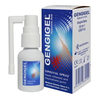Gengigel, spray stomatologiczny z kwasem hialuronowym, 20 ml - zdjęcie produktu
