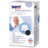 Seni Fix Comfort Man, majtki mocujące do pieluch anatomicznych, rozmiar L, czarne, 2 sztuki - miniaturka zdjęcia produktu