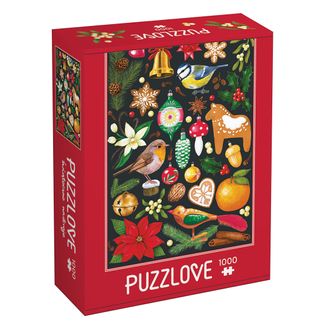 CzuCzu Puzzlove Świąteczne nastroje, puzzle dla dzieci, od 6 lat, 1000 elementów CzuCzu Puzzlove Świąteczne nastroje, puzzle dla dzieci, od 6 lat, 1000 elementów - zdjęcie produktu