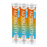 Zestaw SEMA Lab Elektrolity, bez dodatku cukru, smak pomarańczowy, 3 x 20 tabletek musujących - miniaturka zdjęcia produktu